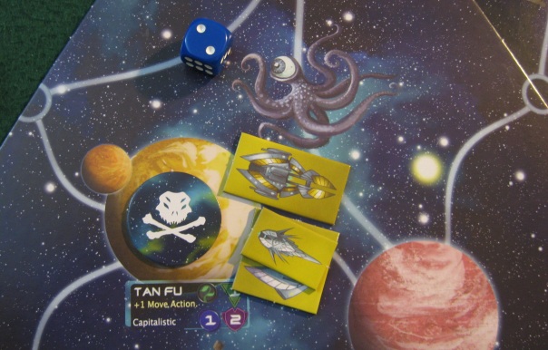 Little do they know, giant space monsters cheat. He'll be getting a free move action next turn!