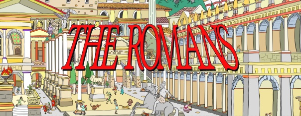 Say anything else about The Romans, this cartoon style is rad.